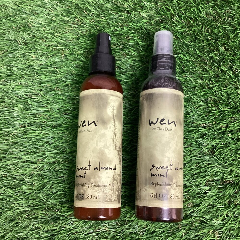 Wen Hair Sweet Almond Mint Replenishing Treatment Mist 6oz x2